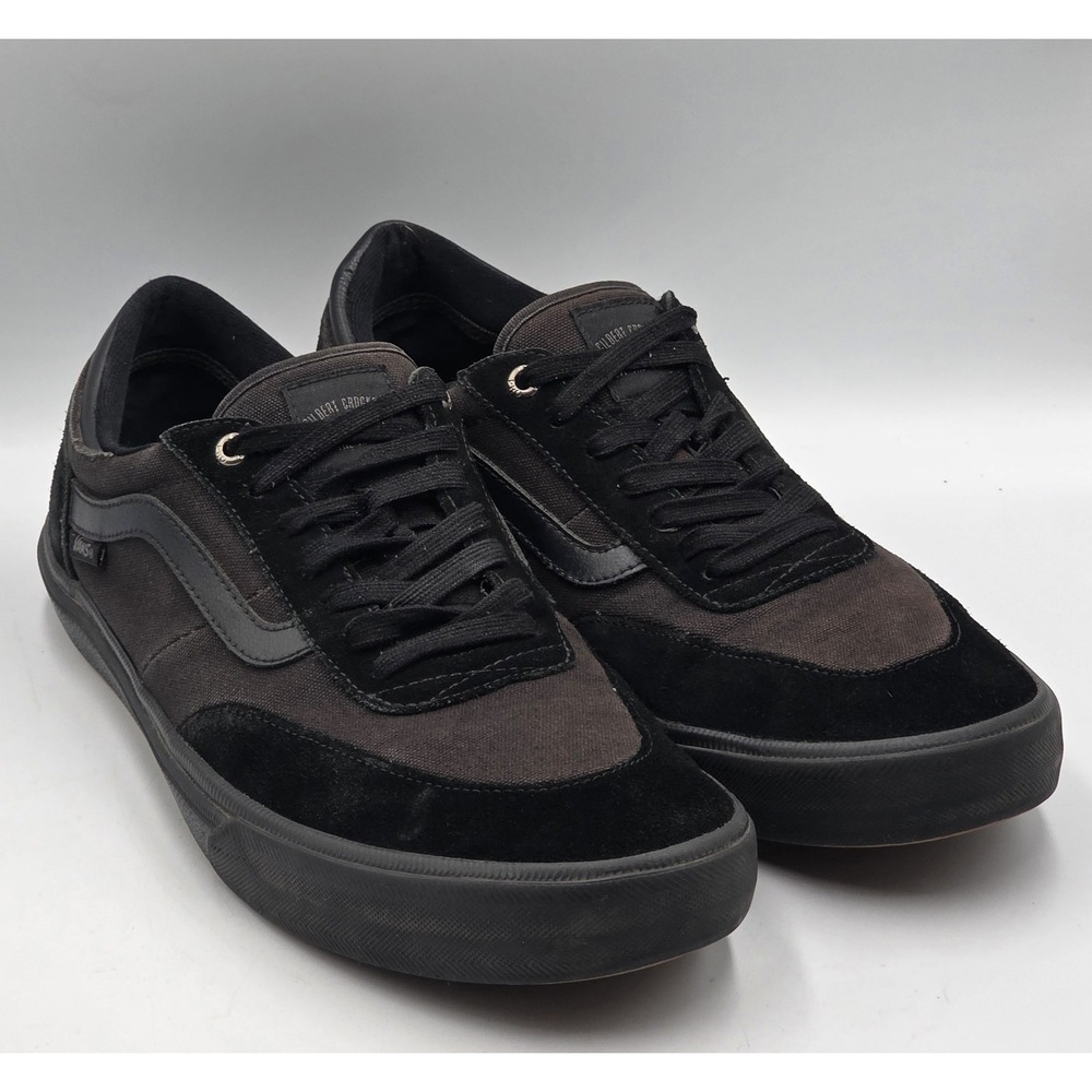 Vans Gilbert Crockett Pro 2 Blackout Men's 12 Skate Shoes Sneakers